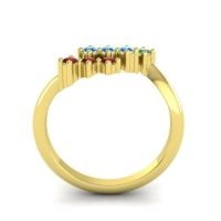 Simple Pave Bypass Pravat Ring