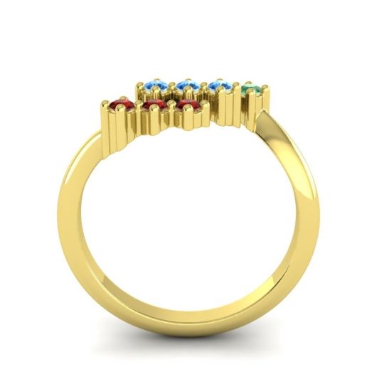 Simple Pave Bypass Pravat Ring
