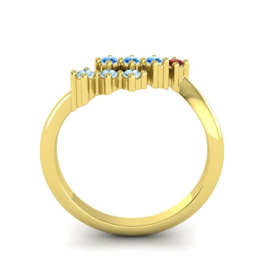 Simple Pave Bypass Pravat Ring