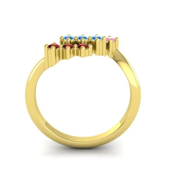 Simple Pave Bypass Pravat Ring