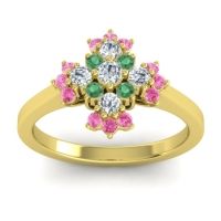 Simple Pave Kakara Ring