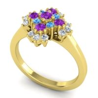 Simple Pave Kakara Ring