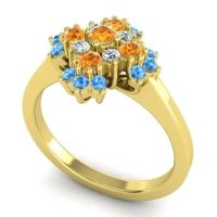 Simple Pave Kakara Ring