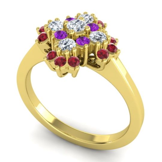 Simple Pave Kakara Ring