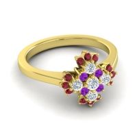 Simple Pave Kakara Ring