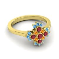 Simple Pave Kakara Ring