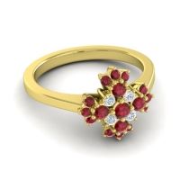 Simple Pave Kakara Ring