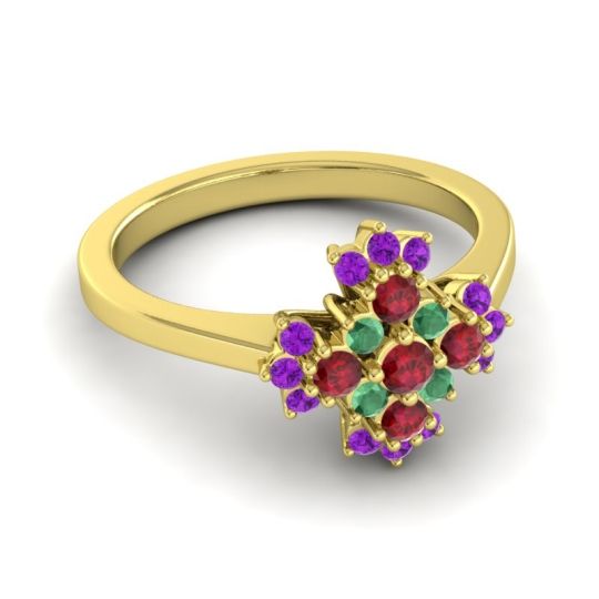 Simple Pave Kakara Ring