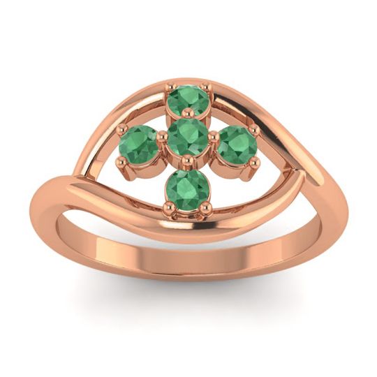 Simple Pave Rekhana Ring