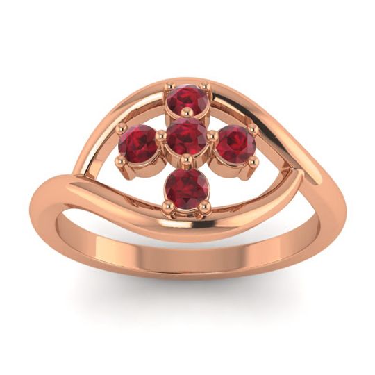 Simple Pave Rekhana Ring