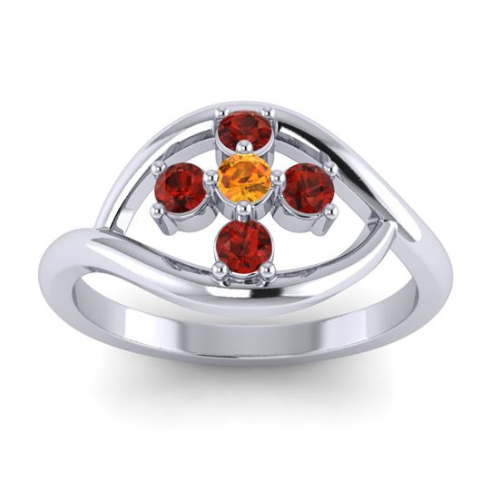 Simple Pave Rekhana Ring