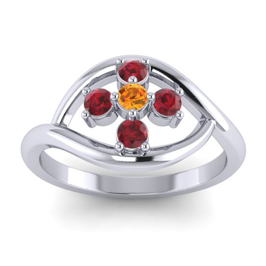 Simple Pave Rekhana Ring