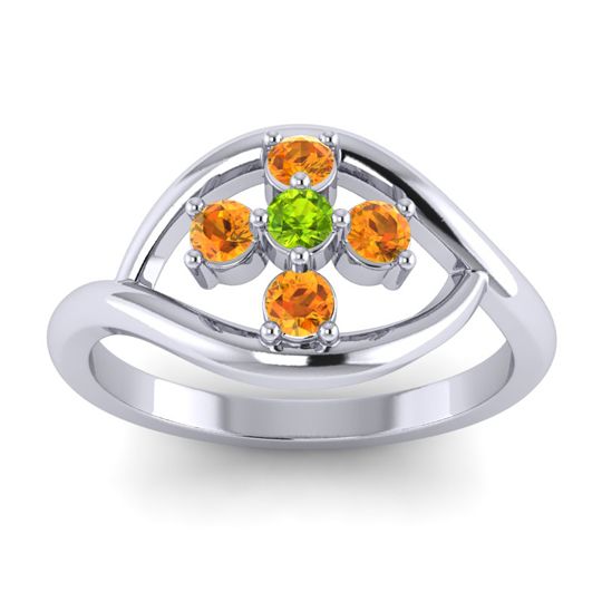 Simple Pave Rekhana Ring