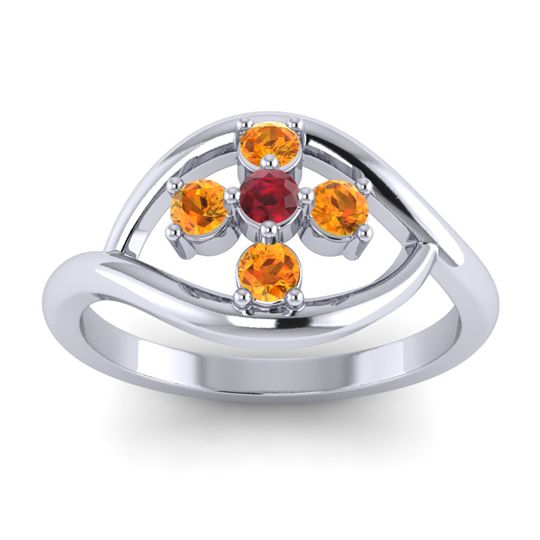 Simple Pave Rekhana Ring
