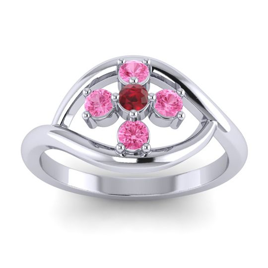 Simple Pave Rekhana Ring