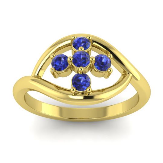 Simple Pave Rekhana Ring