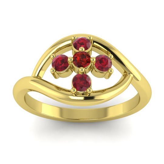 Simple Pave Rekhana Ring