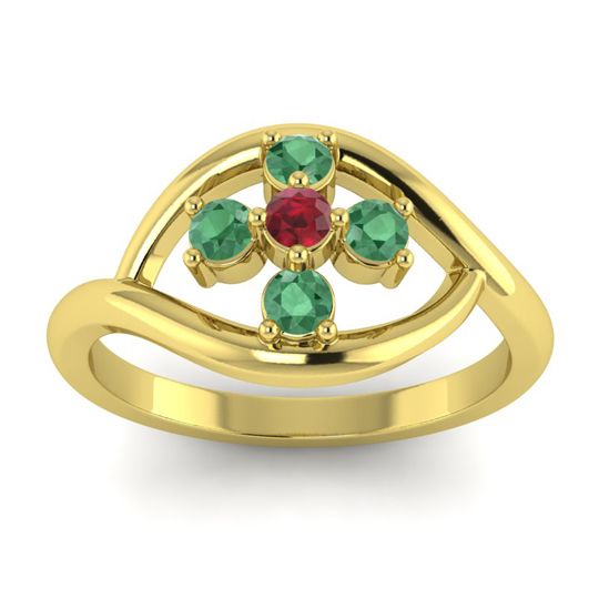 Simple Pave Rekhana Ring