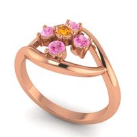 Simple Pave Rekhana Ring