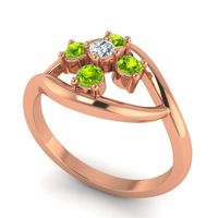 Simple Pave Rekhana Ring
