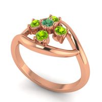 Simple Pave Rekhana Ring