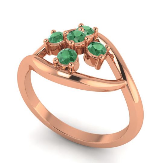 Simple Pave Rekhana Ring