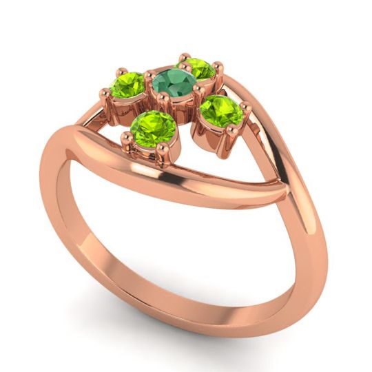 Simple Pave Rekhana Ring