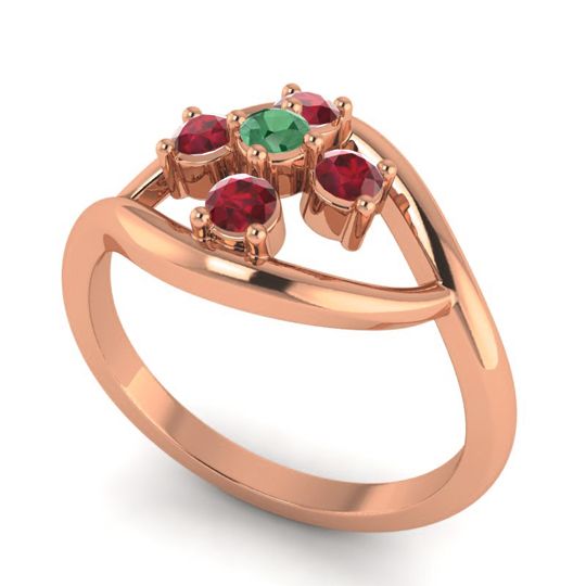 Simple Pave Rekhana Ring