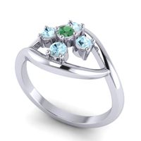 Simple Pave Rekhana Ring