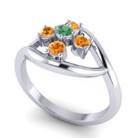 Simple Pave Rekhana Ring