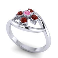 Simple Pave Rekhana Ring