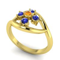Simple Pave Rekhana Ring