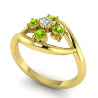 Simple Pave Rekhana Ring