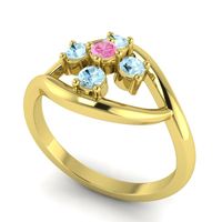 Simple Pave Rekhana Ring