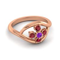 Simple Pave Rekhana Ring