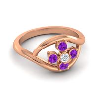 Simple Pave Rekhana Ring