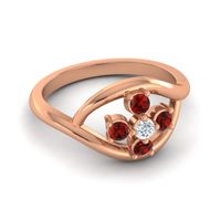 Simple Pave Rekhana Ring