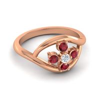 Simple Pave Rekhana Ring