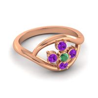 Simple Pave Rekhana Ring