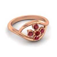 Simple Pave Rekhana Ring