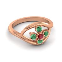 Simple Pave Rekhana Ring