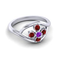 Simple Pave Rekhana Ring