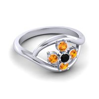 Simple Pave Rekhana Ring