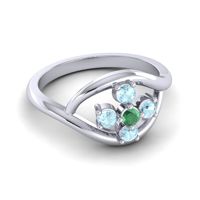 Simple Pave Rekhana Ring