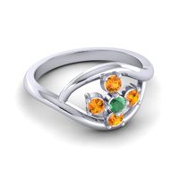 Simple Pave Rekhana Ring