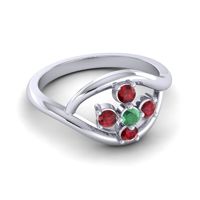 Simple Pave Rekhana Ring