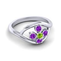 Simple Pave Rekhana Ring