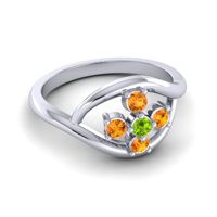 Simple Pave Rekhana Ring