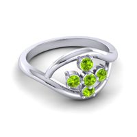 Simple Pave Rekhana Ring