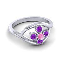 Simple Pave Rekhana Ring